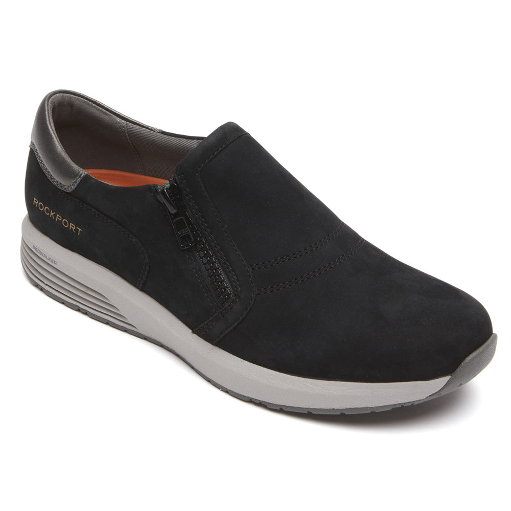 Rockport Sneakers Dam Svarta - Trustride Prowalker Slip-On - ITHVP1372